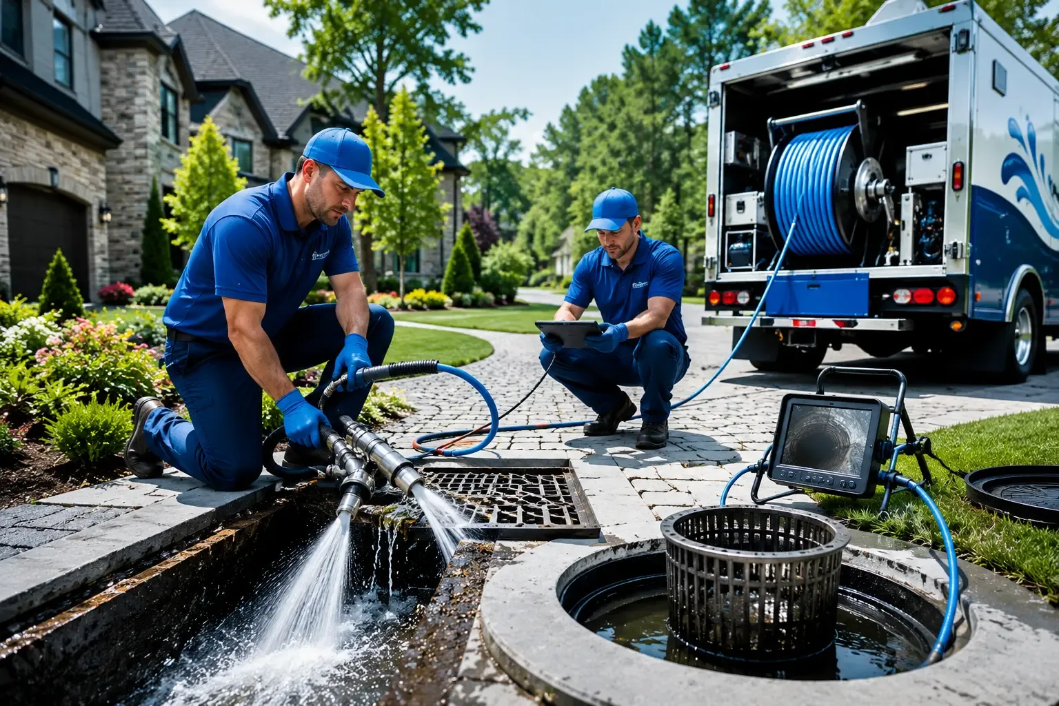 Local outdoor drain cleaning professionals in Leeper, PA