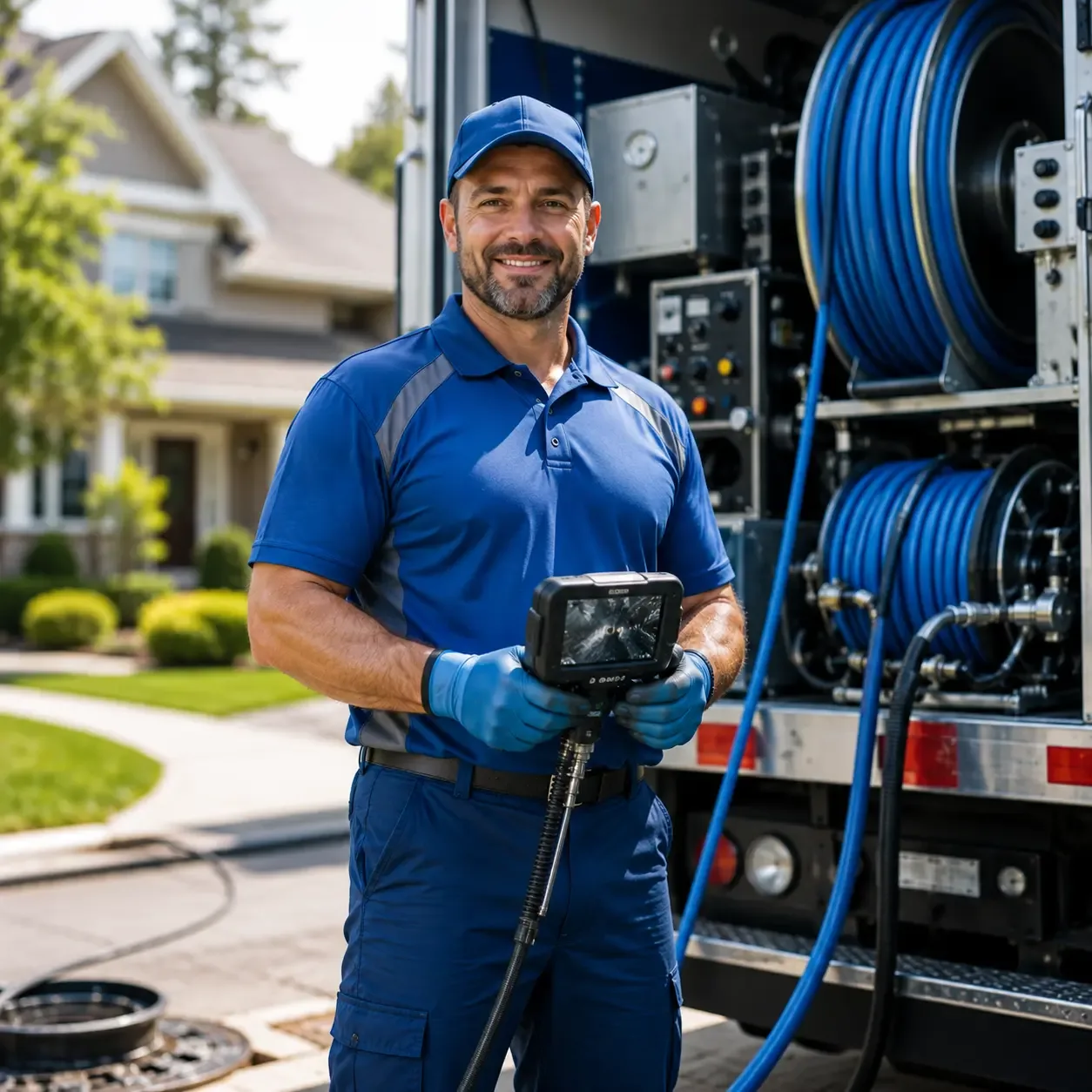 Local outdoor drain cleaning specialists in Leeper, PA